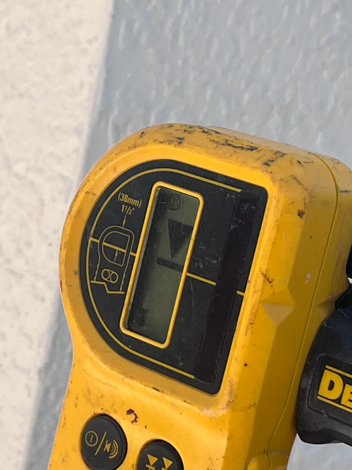 Rotating laser level used to monitor concrete lifting and leveling in Brooksville FL
