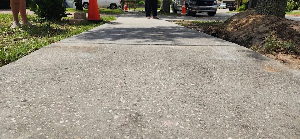 groveland-sidewalk-concrete-leveling — after