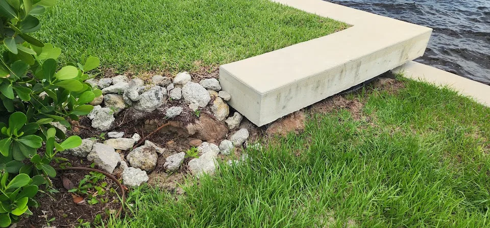 punta-gorda-seawall-repair — before